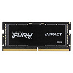 Kingston FURY Impact SO-DIMM 8 Go DDR5 4800 MHz CL38 pas cher