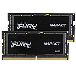 Kingston FURY Impact SO-DIMM 16 Go (2 x 8 Go) DDR5 4800 MHz CL38 pas cher