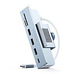 Satechi Hub USB-C Clamp pour iMac 24" - Bleu pas cher
