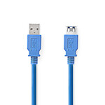 Nedis Rallonge USB 3.0 - 3 m pas cher