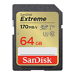 SanDisk Extreme SDXC UHS-I 64 Go pas cher