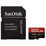 SanDisk Extreme PRO microSDXC UHS-I U3 400 Go + Adaptateur SD pas cher