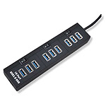 MCL Hub 10 ports USB-A 3.0 - Noir pas cher
