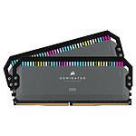 Corsair Dominator Platinum DDR5 RGB 32 Go (2 x 16 Go) 5600 MHz CL36 Gris pas cher