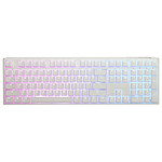 Ducky Channel One 3 White (Cherry MX Black) pas cher