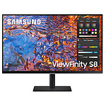 Samsung 32" LED - ViewFinity S8 S32B800PXU pas cher