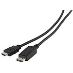 Cordon DisplayPort mâle / HDMI mâle (3 mètres) pas cher
