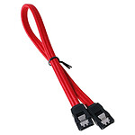 BitFenix Alchemy Red - Câble SATA gainé 30 cm (coloris rouge) pas cher
