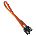 BitFenix Alchemy Orange - Câble SATA gainé 30 cm (coloris orange) pas cher