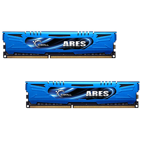 G.Skill Ares Blue Series 8 Go (2 x 4 Go) DDR3 1866 MHz CL9 pas cher