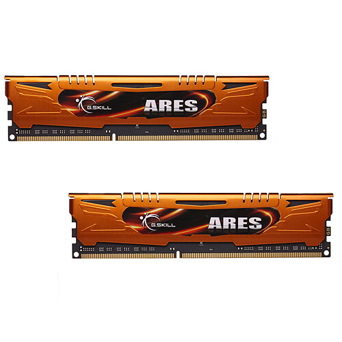 G.Skill Ares Orange Series 16 Go (2 x 8 Go) DDR3 1600 MHz CL10 pas cher