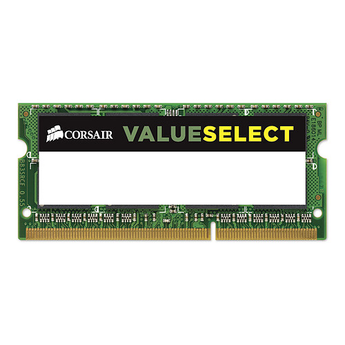 Corsair Value Select SO-DIMM 4 Go DDR3 1600 MHz CL11 pas cher