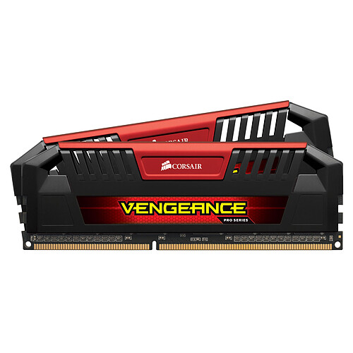 Corsair Vengeance Pro Series 16 Go (2 x 8 Go) DDR3 1600 MHz CL9 Red pas cher
