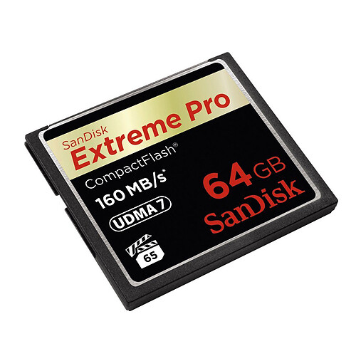 SanDisk Carte mémoire Extreme Pro CompactFlash 64 Go pas cher