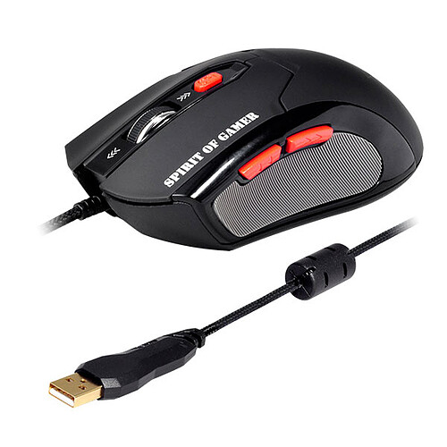 Spirit of Gamer USB Gaming Mouse pas cher