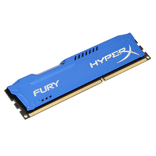 HyperX Fury 8 Go (2x 4Go) DDR3 1600 MHz CL10 (Bleu) pas cher