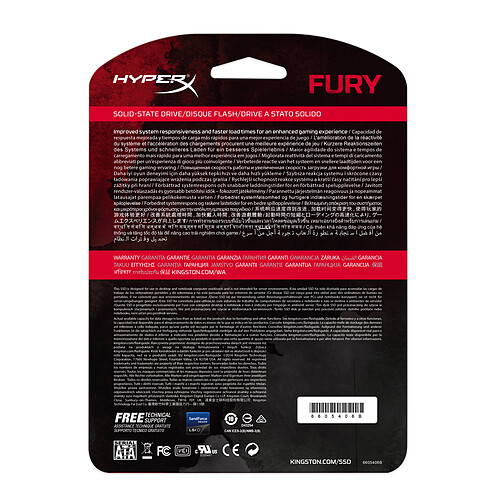 HyperX Fury SSD Series 240 Go pas cher