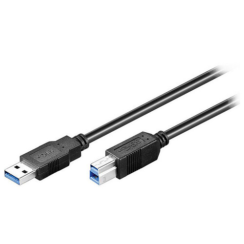 Câble USB 3.0 Type AB (Mâle/Mâle) - 5 m pas cher