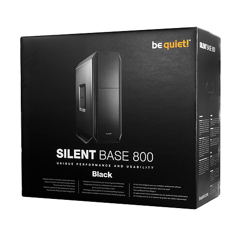 be quiet! Silent Base 800 (Noir) pas cher