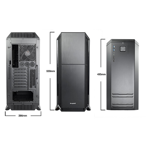 be quiet! Silent Base 800 (Noir) pas cher