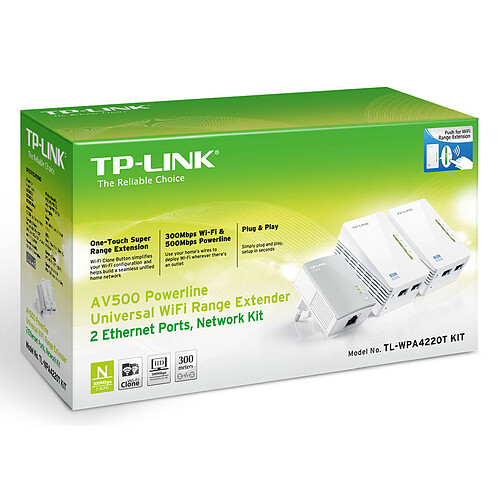 TP-LINK TL-WPA4220T KIT pas cher