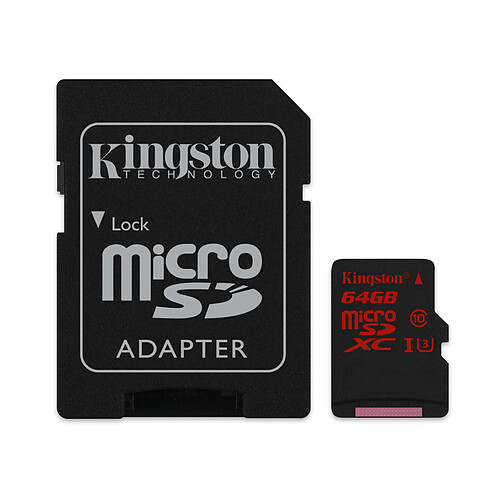 Kingston SDCA3/64GB pas cher