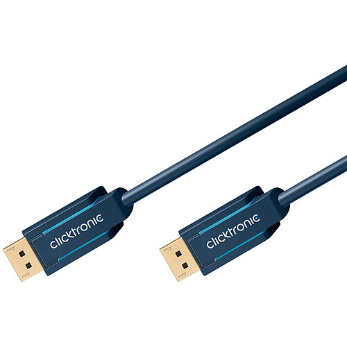 Clicktronic câble DisplayPort (2 mètres) pas cher