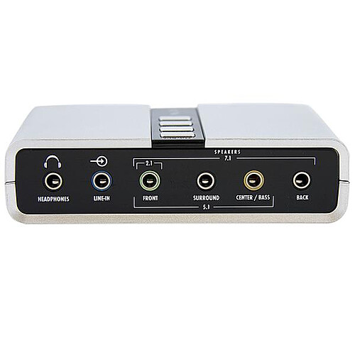 StarTech.com Carte son / Adaptateur audio USB 7.1 avec audio numérique SPDIF pas cher