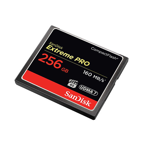 SanDisk Carte mémoire Extreme Pro CompactFlash 256 Go pas cher