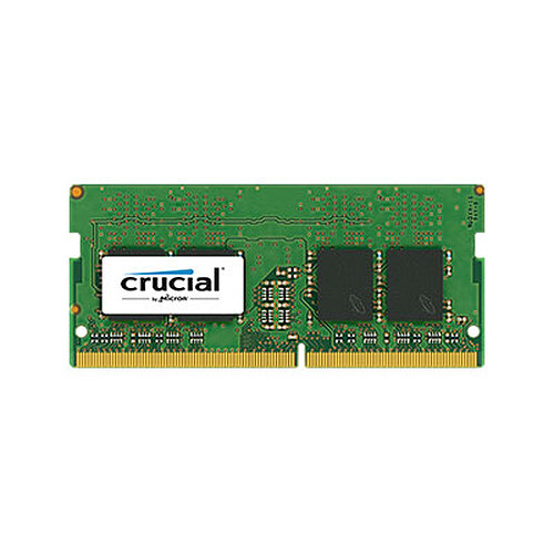 Crucial SO-DIMM DDR4 4 Go 2400 MHz CL17 SR X8 pas cher