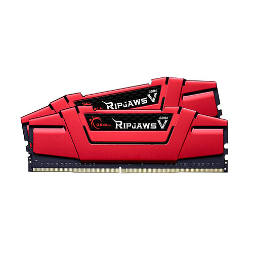 G.Skill RipJaws 5 Series Rouge 8 Go (2x 4 Go) DDR4 2400 MHz CL15 pas cher