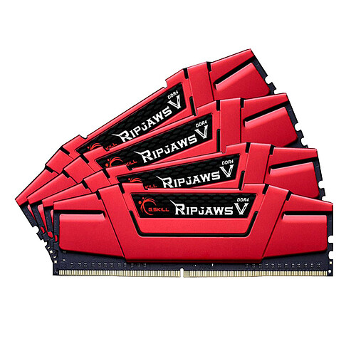 G.Skill RipJaws 5 Series Rouge 32 Go (4x 8 Go) DDR4 2133 MHz CL15 pas cher