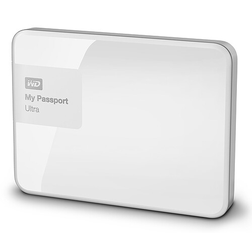 WD My Passport Ultra 500 Go Blanc (USB 3.0) pas cher