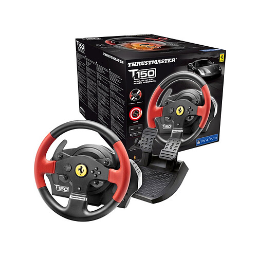 Thrustmaster T150 Ferrari Force Feedback (PC/PS3/PS4) pas cher
