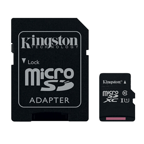 Kingston SDC10G2/16GB + adaptateur SDHC pas cher