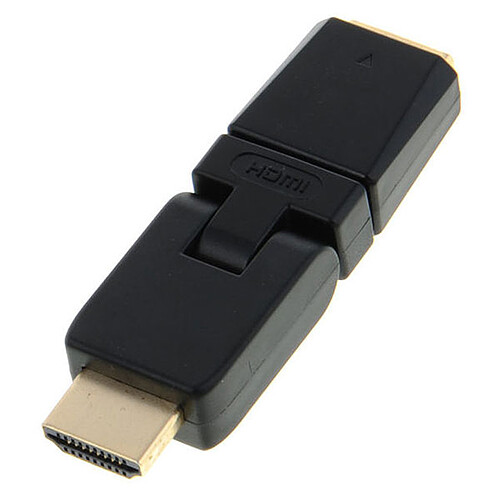 Adaptateur articulé à 360° HDMI mâle / HDMI femelle avec connecteurs plaqués or pas cher