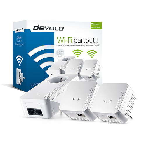 Devolo dLAN 550 Wi-Fi Network Kit pas cher