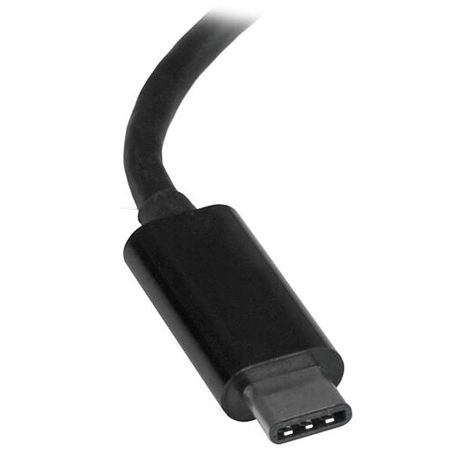 StarTech.com Adaptateur USB-C vers Gigabit Ethernet Noir (USB 3.0) pas cher