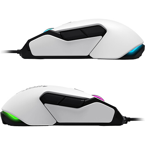 ROCCAT Isku FX (blanc) + Kova (blanche) pas cher
