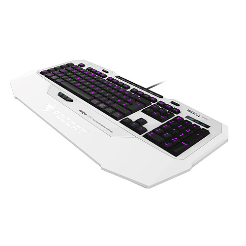 ROCCAT Isku FX (blanc) + Kova (blanche) pas cher