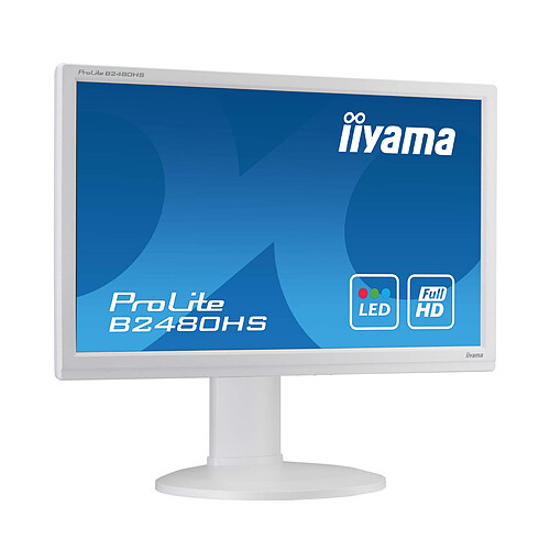 iiyama 23.6" LED - ProLite B2480HS-W2 pas cher