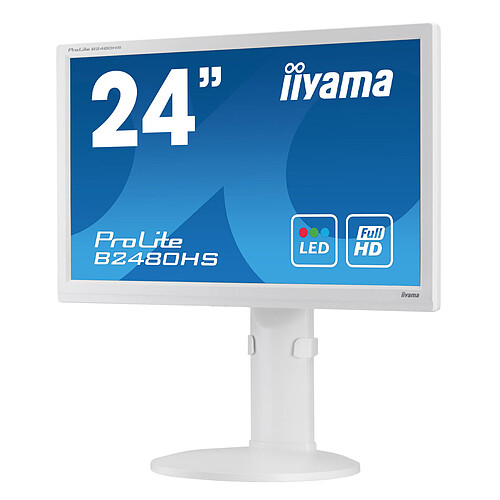 iiyama 23.6" LED - ProLite B2480HS-W2 pas cher