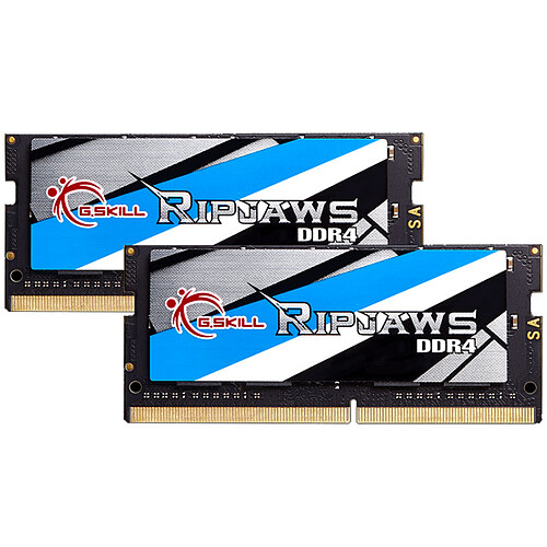 G.Skill RipJaws Series SO-DIMM 16 Go (2 x 8 Go) DDR4 2400 MHz CL16 pas cher