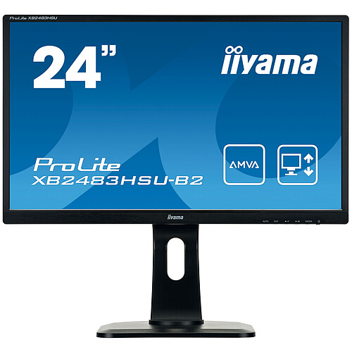 iiyama 24" LED - ProLite XB2483HSU-B2 pas cher