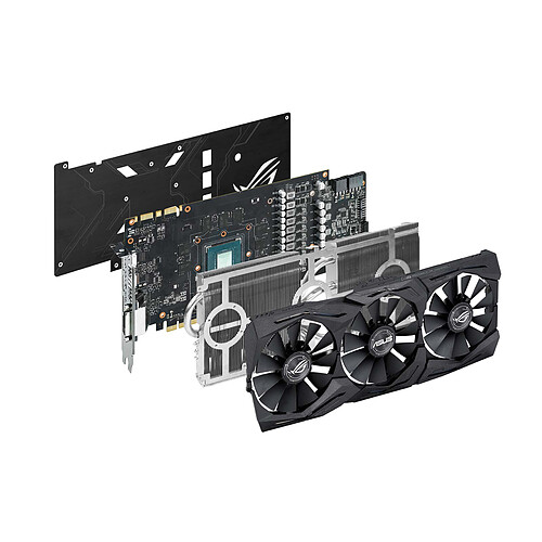 ASUS GeForce GTX 1080 ROG STRIX-GTX1080-O8G-GAMING pas cher