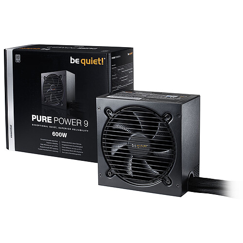 be quiet! Pure Power 9 600W 80PLUS Silver pas cher