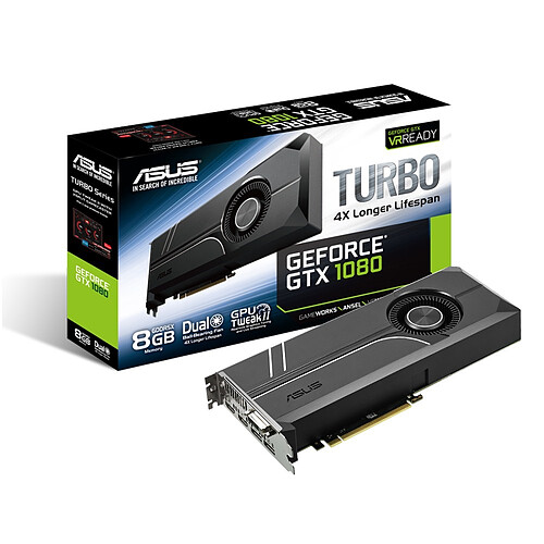 ASUS GeForce GTX 1080 TURBO-GTX1080-8G pas cher