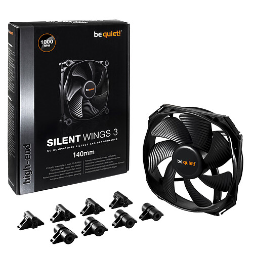 be quiet! Silent Wings 3 140mm pas cher