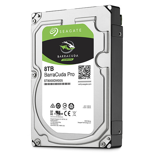 Seagate BarraCuda Pro 8 To (ST8000DM005) pas cher