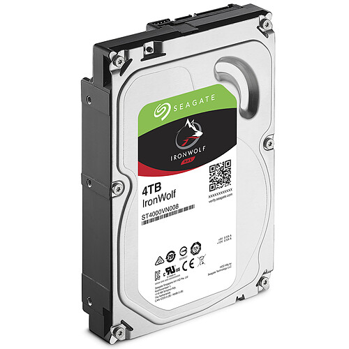 Seagate IronWolf 4 To (ST4000VN008) pas cher